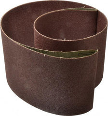 Tru-Maxx - 6" Wide x 89" OAL, 80 Grit, Aluminum Oxide Abrasive Belt - Aluminum Oxide, Medium, Coated - Top Tool & Supply