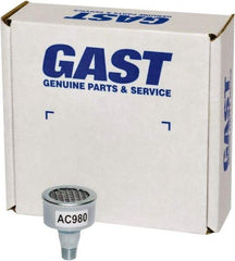 Gast - Air Actuated Motor Accessories Type: Muffler Assembly For Use With: 2AM & 4AM Models - Top Tool & Supply