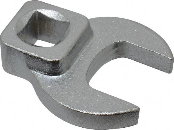 Blackhawk by Proto - 11/16" 3/8" Drive Chrome Open End Crowfoot Wrench - 1-1/2" OAL - Top Tool & Supply