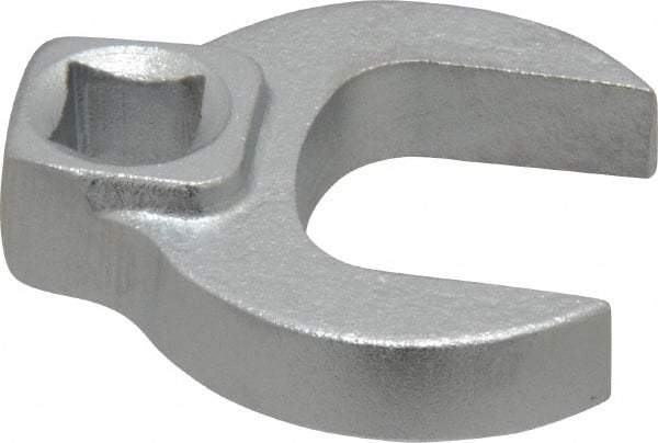 Blackhawk by Proto - 1" 3/8" Drive Chrome Open End Crowfoot Wrench - 2-7/64" OAL - Top Tool & Supply