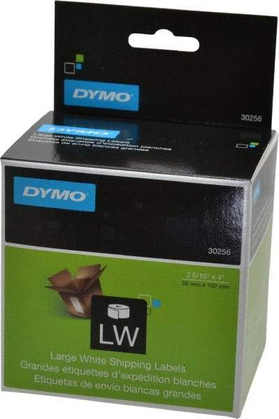 Dymo - 4" Long, White Shipping Label - 2-5/16" Wide, 4" Long - Top Tool & Supply