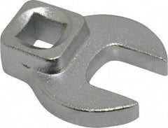 Blackhawk by Proto - 15mm 3/8" Drive Chrome Open End Crowfoot Wrench - 1-19/32" OAL - Top Tool & Supply