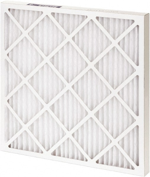 PRO-SOURCE - 25 x 25 x 1", MERV 8, 30 to 35% Efficiency, Wire-Backed Pleated Air Filter - Top Tool & Supply