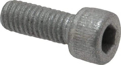 Value Collection - #10-32 UNF Hex Socket Drive, Socket Cap Screw - Alloy Steel, Zinc-Plated Finish, Fully Threaded, 1/2" Length Under Head - Top Tool & Supply