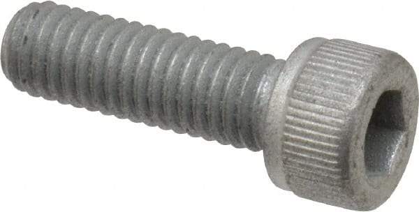 Value Collection - #10-32 UNF Hex Socket Drive, Socket Cap Screw - Alloy Steel, Zinc-Plated Finish, Fully Threaded, 5/8" Length Under Head - Top Tool & Supply