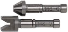 Mitutoyo - Micrometer Anvil - Use with 326126 Series Screw Thread Micrometers - Top Tool & Supply