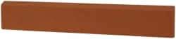 Norton - 6" Long x 1" Wide x 1/4" Thick, Aluminum Oxide Sharpening Stone - Rectangle, Fine Grade - Top Tool & Supply