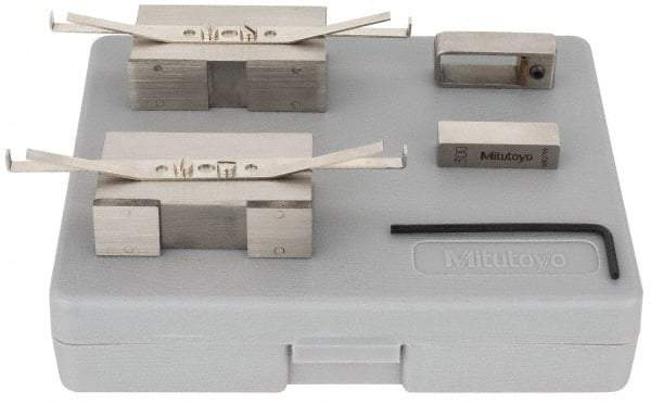 Mitutoyo - Height Gage Bore Gage Block Kit - For Use with Height Master E-Type Gages - Top Tool & Supply