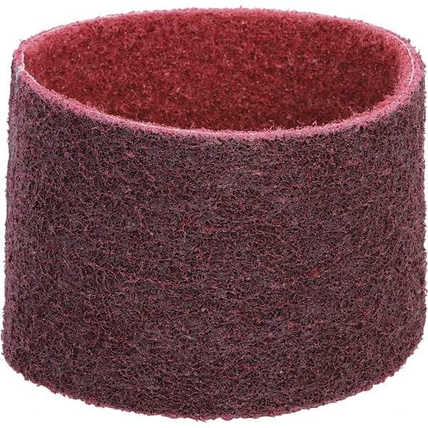 Dynabrade - 3" Wide x 10-11/16" OAL, Aluminum Oxide Abrasive Belt - Aluminum Oxide, Medium, Nonwoven, Cloth Backing, Wet/Dry - Top Tool & Supply