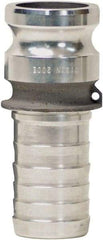 Dixon Valve & Coupling - 2" Aluminum Cam & Groove Suction & Discharge Hose Male Adapter Hose Shank - Part E, 250 Max psi - Top Tool & Supply