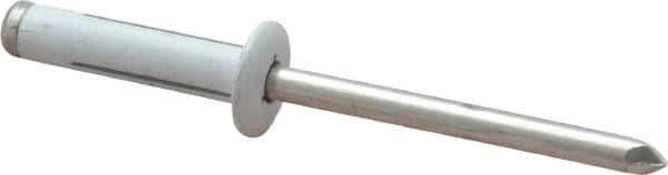 RivetKing - Size 0625 Dome Head Aluminum Tri Folding Blind Rivet - Aluminum Mandrel, 0.04" to 0.354" Grip, 0.386" Head Diam, 0.196" to 0.209" Hole Diam, 0.906" Length Under Head, 3/16" Body Diam - Top Tool & Supply