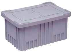 Quantum Storage - 16.5" Long x 10.9" Wide x 1" High Gray Lid - For Use with DG92035, DG92060, DG92080 - Top Tool & Supply