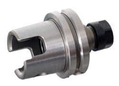 Kennametal - 0.12" to 1" Capacity, 90mm Projection, Modular Connection, ER40 Collet Chuck - 135mm OAL - Exact Industrial Supply