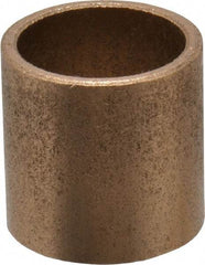 Boston Gear - 5/8" Inside x 3/4" Outside Diam, Oil Impregnated Bronze SAE-841 Sleeve Bearing - 3/4" OAL - Top Tool & Supply