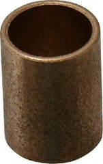 Boston Gear - 5/8" Inside x 3/4" Outside Diam, Oil Impregnated Bronze SAE-841 Sleeve Bearing - 1" OAL - Top Tool & Supply