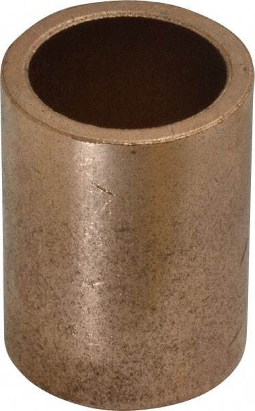 Boston Gear - 7/8" Inside x 1-1/8" Outside Diam, Oil Impregnated Bronze SAE-841 Sleeve Bearing - 1-1/2" OAL - Top Tool & Supply