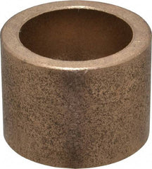 Boston Gear - 1-1/2" Inside x 2" Outside Diam, Oil Impregnated Bronze SAE-841 Sleeve Bearing - 1-1/2" OAL - Top Tool & Supply