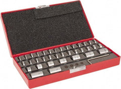 Value Collection - 36 Piece, 0.05 to 1", Spacer Block Set - Round, 0.0001" Tolerance - Top Tool & Supply