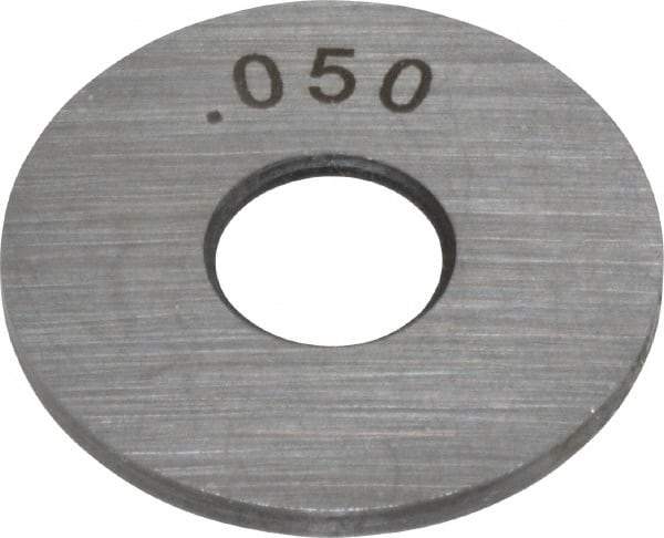 Value Collection - 0.05" Round Steel Spacer Block - Accuracy Grade B - Top Tool & Supply