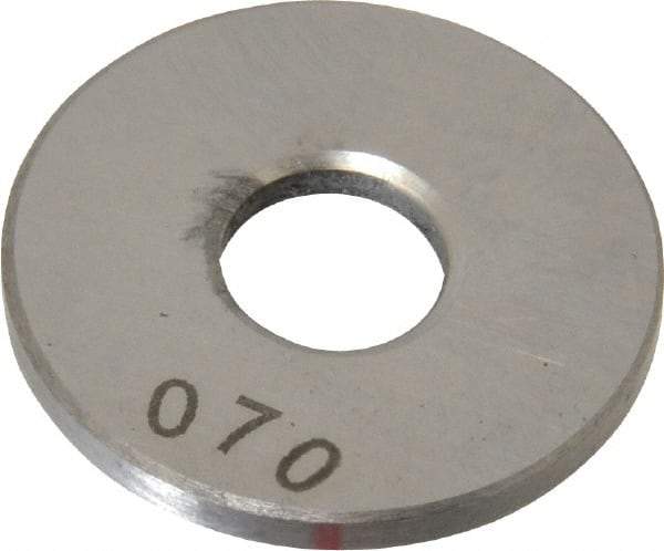 Value Collection - 0.07" Round Steel Spacer Block - Accuracy Grade B - Top Tool & Supply