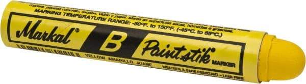 Markal - Yellow Paint Marker - Ball Tip - Top Tool & Supply