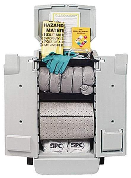 Brady SPC Sorbents - 22 Gal Capacity Hazardous Materials Spill Kit - Kaddie - Top Tool & Supply