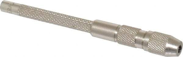 General - 3-3/4" Long, 0.125" Capacity, Pin Vise - 3-3/4" Long, 0.045" Min Capacity - Top Tool & Supply