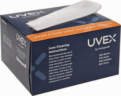 Uvex - 500 Antifog, Nonabrasive Lens Cleaning Tissues - Nonsilicone Cleaner - Top Tool & Supply