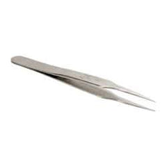 Erem - 4-1/2" OAL 2-SA Precision Tweezers - Medium Taper Precision Point - Top Tool & Supply