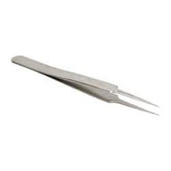 Erem - 4-1/2" OAL 5-SA Precision Tweezers - Micro Fine Taper Point - Top Tool & Supply