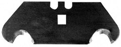 U.S. Blade - 5 Piece Steel Hook Blade - 2" OAL, 0.025" Blade Thickness - Top Tool & Supply