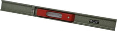 SPI - 12" Long, 0.001" Graduation Sensitivity per 10", 2 Vials, Machinists' Level - 1-3/32" Wide - Top Tool & Supply