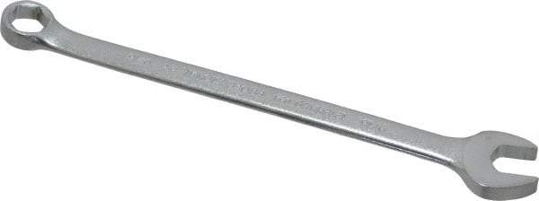 Proto - 9/16" 6 Point Combination Wrench - 15° Offset Angle, 8-5/8" OAL, Steel, Satin Finish - Top Tool & Supply