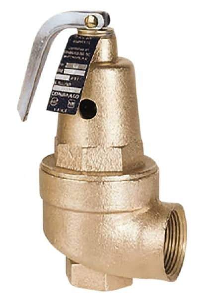 Conbraco - 2" Inlet, 2" Outlet, ASME Safety Relief Valve - 30 Max psi, 5,193,000 BTUs - Top Tool & Supply