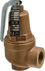 Conbraco - 3/4" Inlet, 3/4" Outlet, ASME Safety Relief Valve - 30 Max psi, 827,000 BTUs - Top Tool & Supply