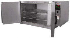 Grieve - 1 Phase, 28 Inch Inside Width x 24 Inch Inside Depth x 18 Inch Inside Height, 350°F Max, Portable Heat Treating Bench Oven - 2 Shelves, 7 Cubic Ft. Work Space, 115 Max Volts, 41 Inch Outside Width x 30 Inch Outside Depth x 23 Inch Outside Height - Top Tool & Supply