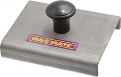 Mag-Mate - 2-1/2" Long, 9/16" Magnet Height, 45 Lb Max Pull Magnetic Print Holder - 22.5 Lb Average Magnetic Pull - Top Tool & Supply