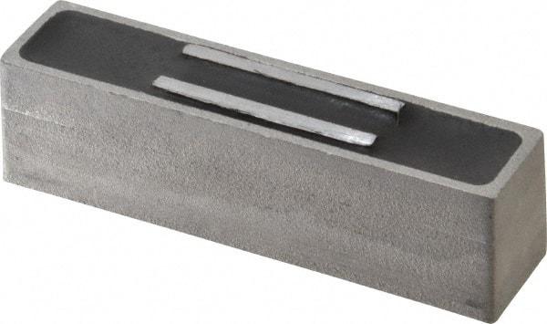 Mag-Mate - 1" Wide x 1-1/4" High x 4-1/2" Long, Rectangular Ceramic Holding Magnet - 2 Pole, 65 Lb Max Holding Capacity, 32.5 Lb Average Holding Capacity - Top Tool & Supply