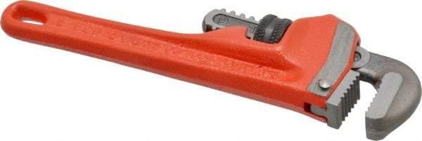 Ridgid - 6" Cast Iron Straight Pipe Wrench - 3/4" Pipe Capacity - Top Tool & Supply