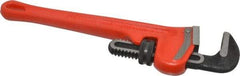 Ridgid - 12" Cast Iron Straight Pipe Wrench - 2" Pipe Capacity - Top Tool & Supply