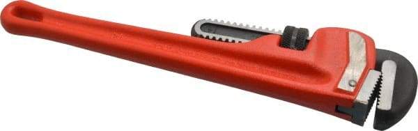 Ridgid - 14" Cast Iron Straight Pipe Wrench - 2" Pipe Capacity - Top Tool & Supply