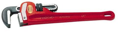 Ridgid - 24" Cast Iron Straight Pipe Wrench - 3" Pipe Capacity - Top Tool & Supply