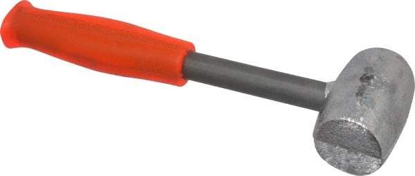 Cook Hammer - 3 Lb Head Nonmarring Mallet - 9-1/2" Long Steel Handle - Top Tool & Supply