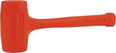 Stanley - 42 oz Head 2-15/32" Face Diam Soft Face Urethane Dead Blow Hammer - 14-3/8" OAL, Composite Handle - Top Tool & Supply