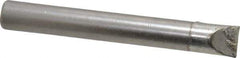 Weller - 3/8 Inch Point Soldering Iron Chisel Tip - Series MT, For Use with Soldering Iron - Exact Industrial Supply