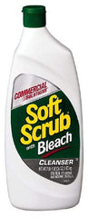 Soft Scrub - 36 oz Bottle All-Purpose Cleaner - Liquid, Disinfectant, Unscented - Top Tool & Supply