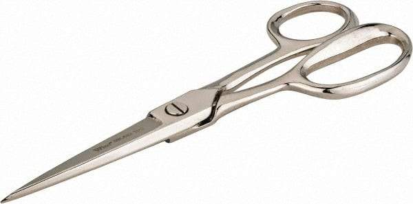 Wiss - 3" LOC, 8-1/2" OAL Carbon Steel Inlaid Shears - For Poultry Processing - Top Tool & Supply