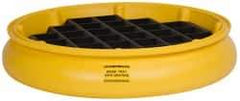 Eagle - 10 Gal Sump, 1,000 Lb Capacity, 1 Drum, Plastic Drum Tray - 6" High - Top Tool & Supply