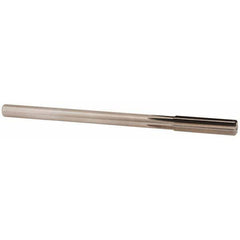 Alvord Polk - 0.498" High Speed Steel 6 Flute Dowel Pin Chucking Reamer - Top Tool & Supply