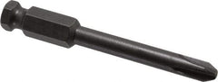 Apex - #3 Phillips Screwdriver Bit - 7/16" Hex Drive, 3-1/2" OAL - Top Tool & Supply